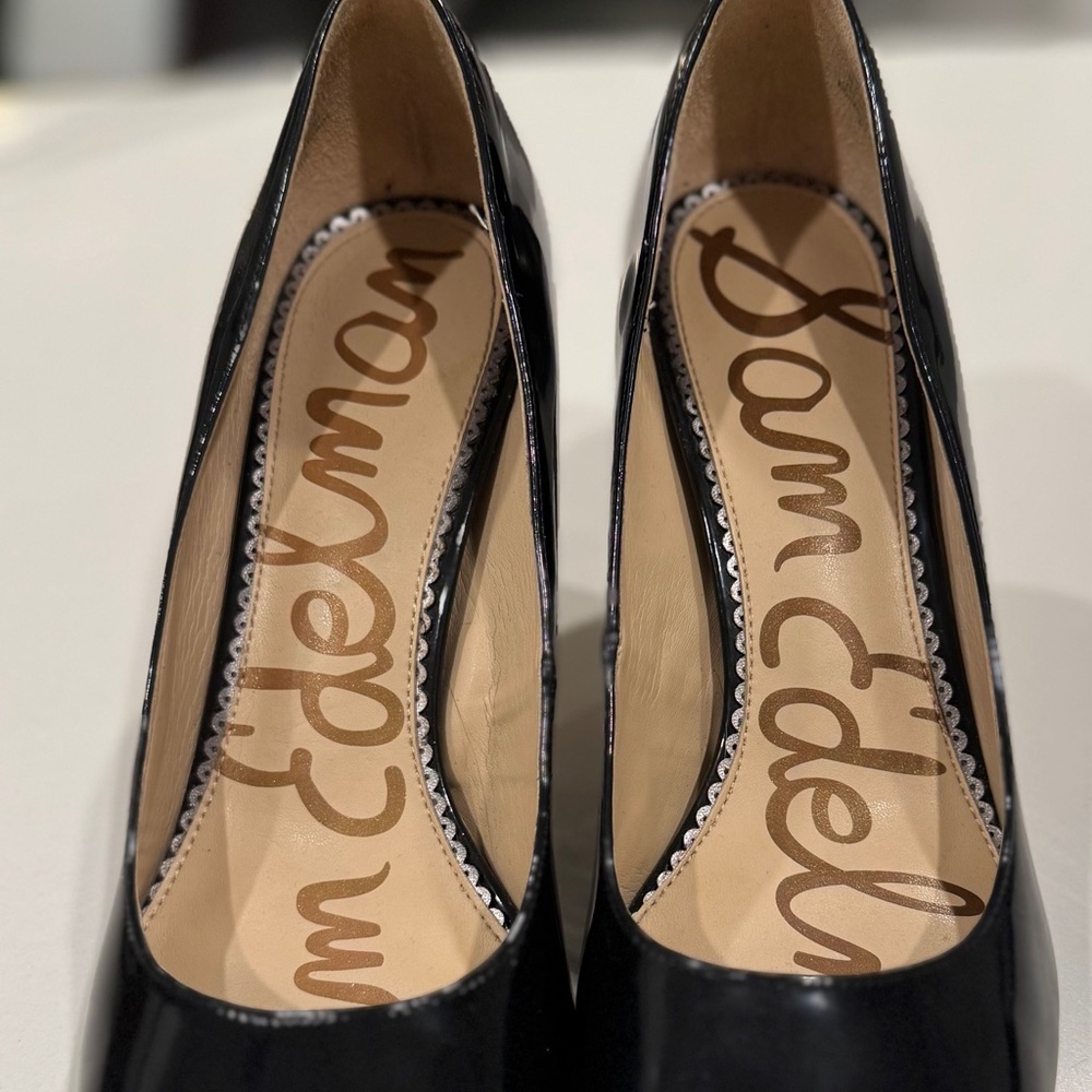 Sam Edelman Glossy Black Pumps - Picture 5 of 6
